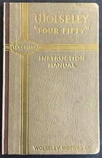 WOLSELEY Four Fifty Car Owner's Instruction Manual APR 1950 #29/19 (64659) 4/50
