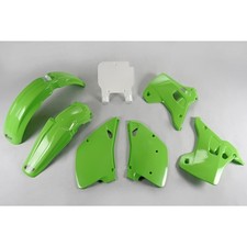 UFO Plastic Kit OEM Color (1992) Kawasaki KX125/250 Motorcycle Parts