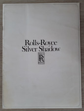Rolls Royce Silver Shadow & Jack Barclay Ltd Brochure c.1965