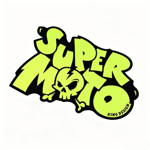 Super moto logo - super, car
