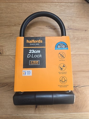 Halfords 23cm lock for - halfords,