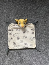 Primark Disney Lion King Simba Beige Baby Comforter Soother Blankie