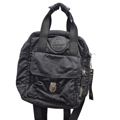 Martens black nylon mini - black,