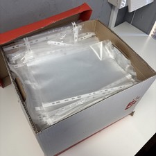 A4 Clear Plastic Wallets Used