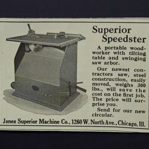 Jones superior speedster - jones,