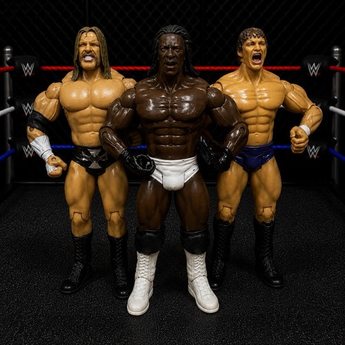 Wwe wrestling figures triple - figures, h