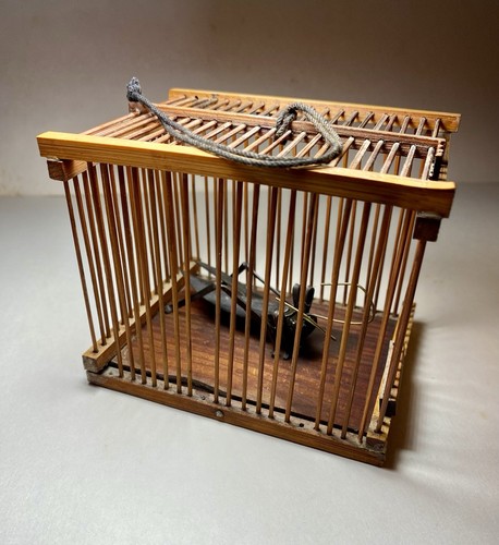 Vintage japanese metal cricket - metal,