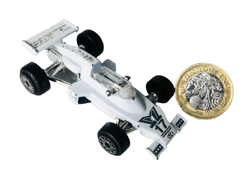 Toy car economy - white, racing
