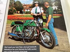 SEYMOUR VELOCETTE THRUXTON METISSE MOTORCYCLE MAGAZINE ARTICLE