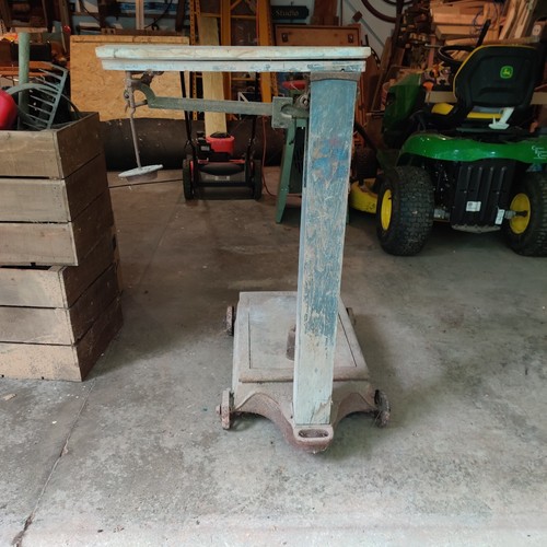 Antique platform scale buffalo - scale,