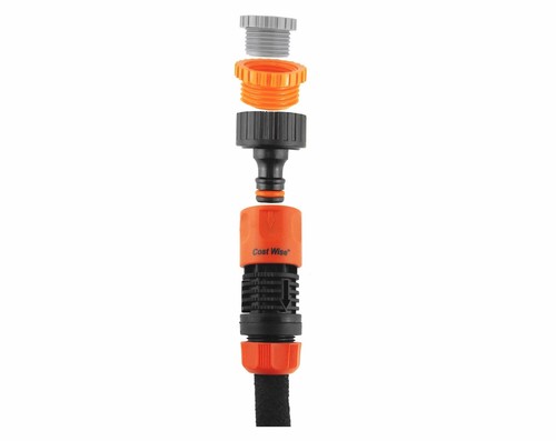 Hose tap connector with - connector, 1/2"with