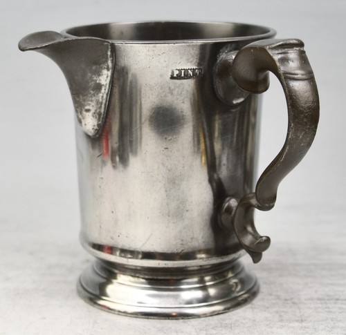 Fine antique victorian pewter - fine,