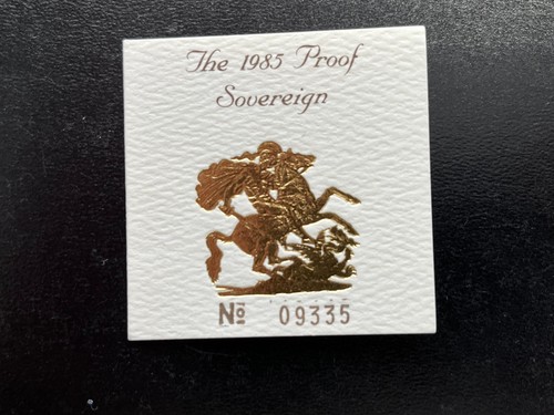 1985 proof sovereign royal - 1985,