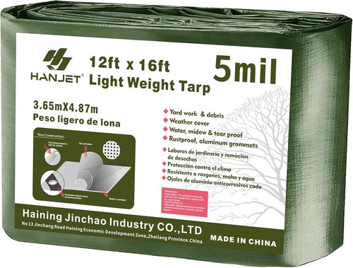 Tarp 5 mil thick - 12',