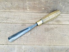 Antique W Taphouse London 7/8” Wood Carving Straight Gouge