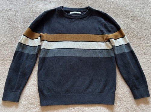 Next boys knitted navy jumper - boys,