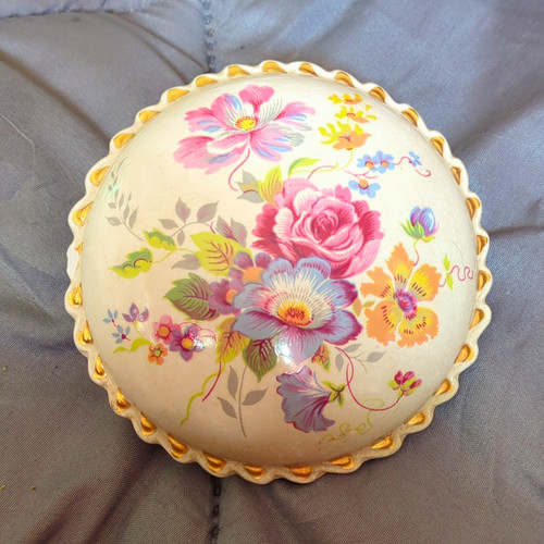 Floral white china - floral, china/porcelain