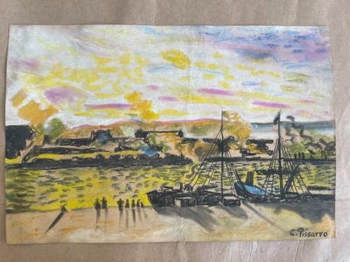 Camille pissarro paiting - pissarro, and