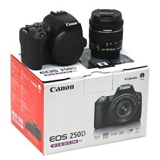 Canon 250D Camera EOS + 18-55mm f/4-5.6 - UK Next Day Delivery - 2 Year Warranty