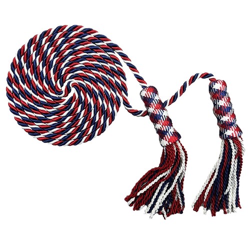 108 inch tricolor braided - inch,