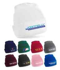 Custom Printed Personalised Beanie Hat Pullover Wooley Hat Unisex
