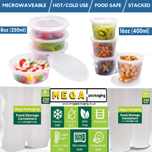 Food storage containers round - food,