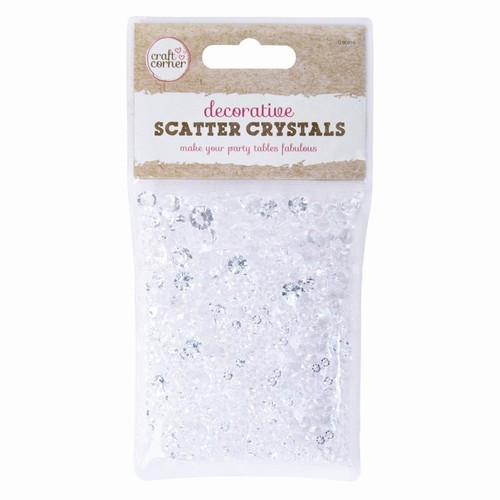 2000 clear wedding scatter - 2000, x