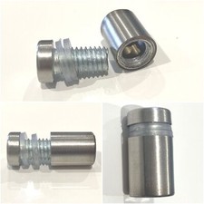 Stand off Fixings Stainless Steel Mounts Nails Standoffs Sign Fitting Bolts