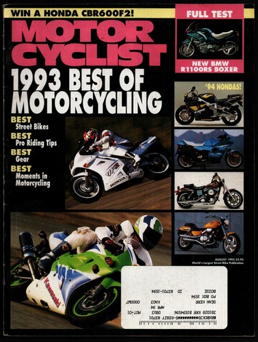August 1993 motorcyclist - 1993,