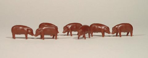 Pigs hogs duroc brown bag - 1:64, pigs/hogs