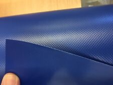 ROYAL BLUE TOUGH WATERPROOF REINF PVC FABRIC UV ROT RESIST TARP BOAT COVER !