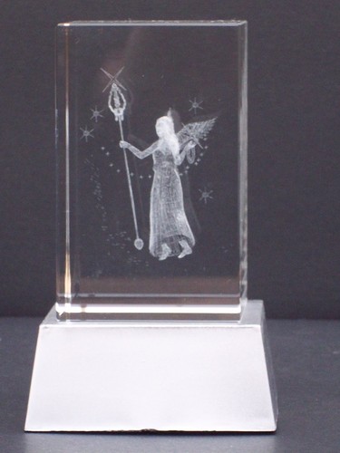 Crystal angel laser block - angel,