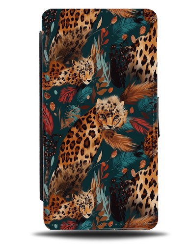 Jaguar boho style flip wallet - boho,