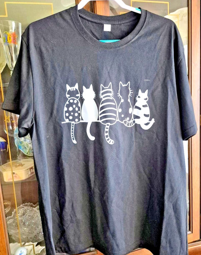 Backward cats shirt - t-shirt,