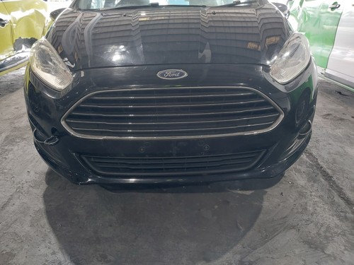 Front bumper black ford fiesta - bumper,