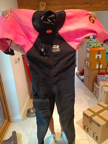 Otter scuba diving drysuit - scuba,