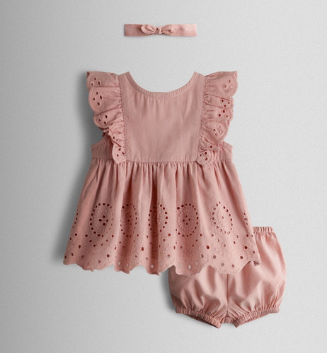 Jojo maman bebe pink 3pc - maman,
