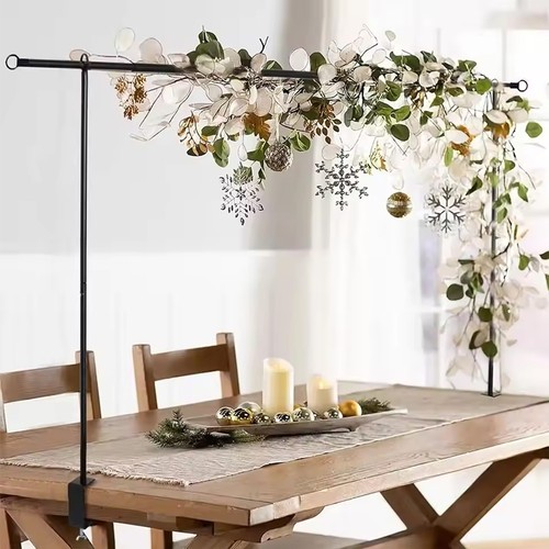 Over the table - over,