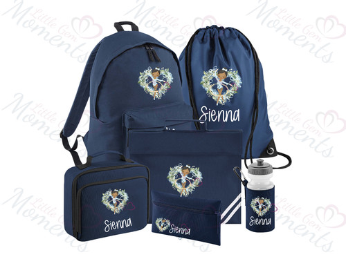 Personalised gymnast heart - personalised,