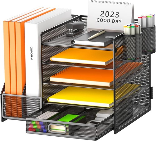 Desk organiser with file - desk,