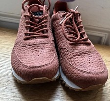 Woden Tan Leather Sneakers