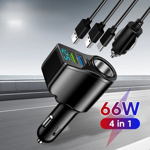 12v dual usb type fast - 12v, pd