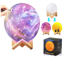 Paint Your Own Moon Lamp Kit DIY Night Light Space Toy Gift for Kids & Teens NEW