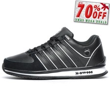 K-Swiss Rinzler Men's Classic Casual Fashion Retro Designer Trainers Black