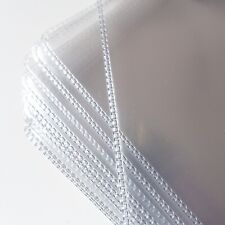 Premium 12" PVC Record Sleeves Vinyl LP Covers Thumb Cut Heavyweight 180mu NEW
