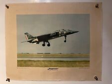SEPCAT Jaguar Promotional Poster 1968 Front & Back