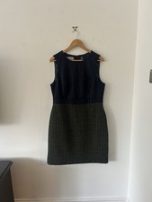 Hobbs Wool Pinafore Dress Size