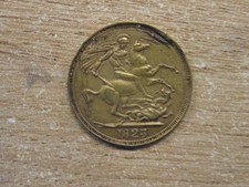 1823 George IIII brass gaming token Sovereign size.PLUS 1788 TOKEN