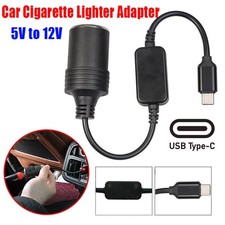 USB C Type C to 12V Car