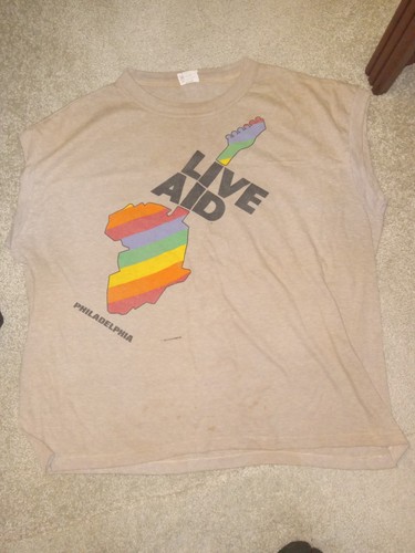 Original live aid shirt - original, xl